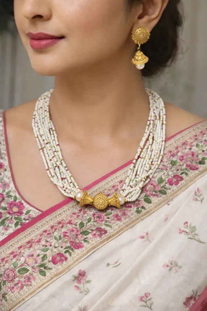 Timeless Multi Ethnic Charm Neck piece Set