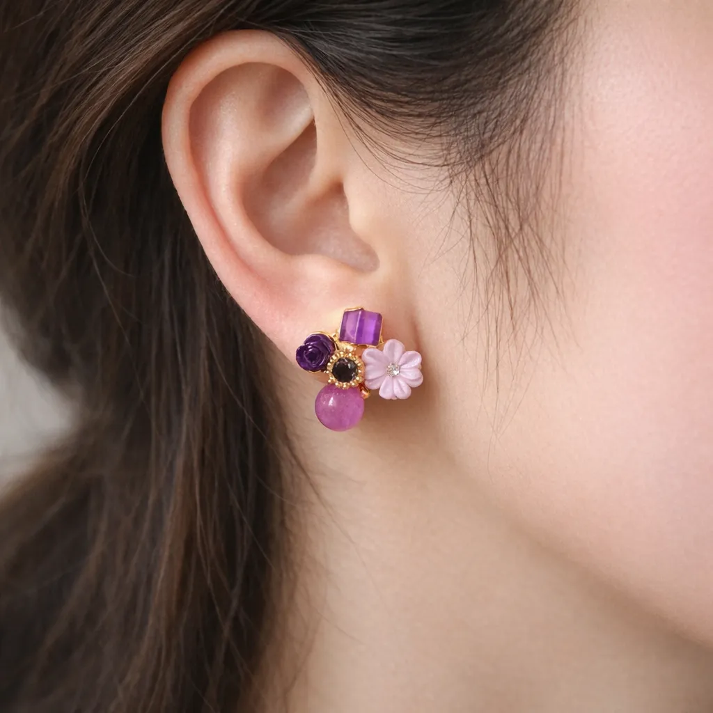 [Blossom Candy Earrings] Blossom Candy Earrings