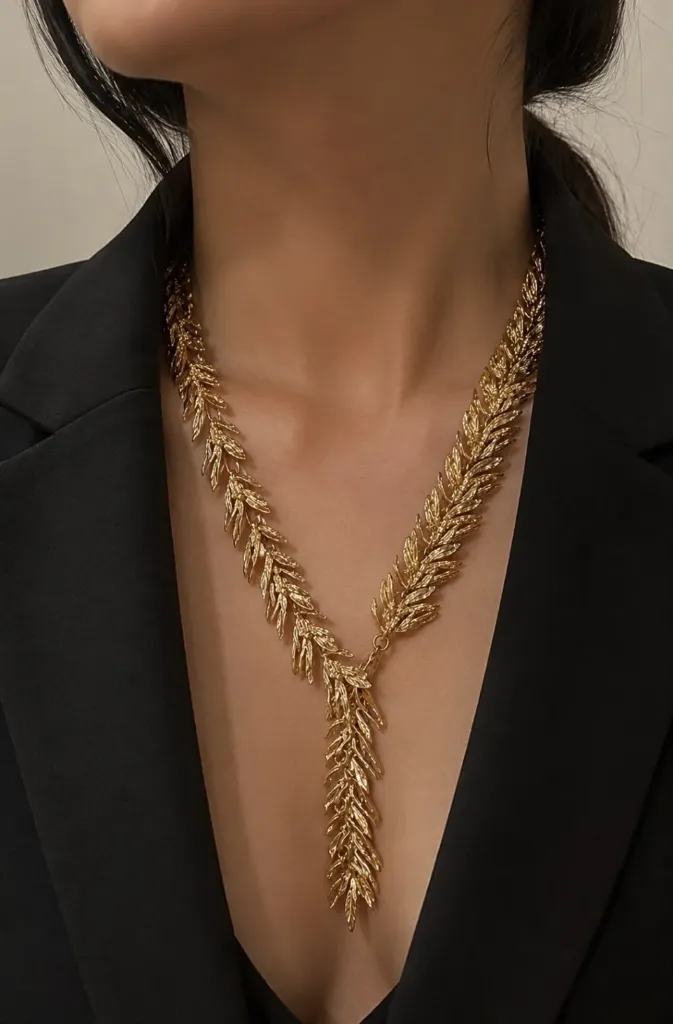 Tiva Chunky gold layered Piece